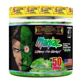 Pre Work Maniac Terror Labz Sabor Manzana                                                                                                             