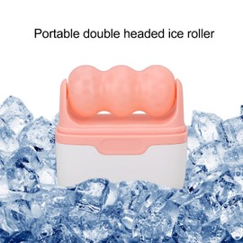 Rodillo De Hielo 2 En 1, Rodillo Facial, Rodillo Frío, Rodillo Facial De Belleza, Alivio De La Fatiga, Portátil, Previene Las Arrugas, Calma La Piel, Reduce Los Poros, Masaje Ocular, Reduce La Hinchazón,