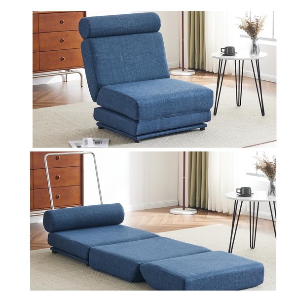 Vivastate Versatile Comfort with Foldable Sofa Bed, Lightweight Design, Portable