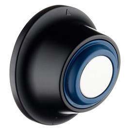 Magnetic Docking Go-Anywhere Wall Bracket for Magneton Hand Shower & Combo Systems - Instant & Secure Tool Free Mount on Any Bath Tile, Tub, Glass Door Surface - Top American Brand - Matte Black