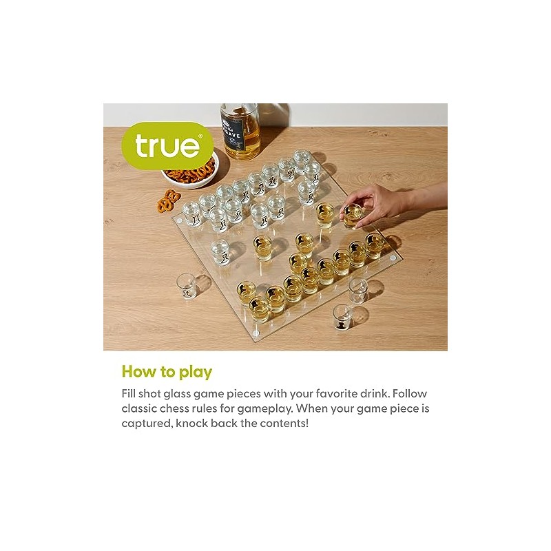 True Fabrication - Juego de ajedrez, multicolor