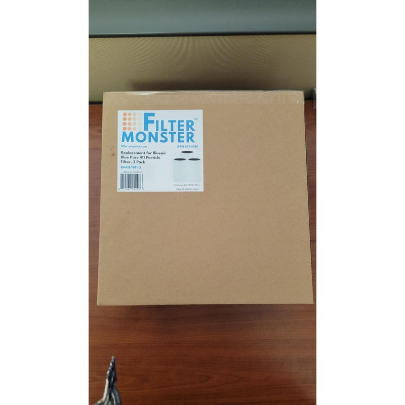 Filter-Monster Replacement Filter Compatible with Blueair 411 Particle and Carbon