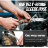 Universal Clutch Brake Bleeder Hose One Way Valve Tube Bleeding