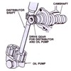 Oil Pump Drive Shaft Heavy Duty Fatigue Proof Steel High