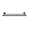 Swiss Madison Avallon 24" Double Towel Bar in Matte Black