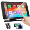 Apple Carplay Screen for Car, 7" HD Portable Car Stereo
