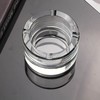 Lxuwbd-Crystal glass ashtray (1)