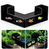 LQMBABY Fish Tank Decor Aquarium Cave - 2-Hole Aquarium Tunnel