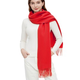 Novawo Wool Scarf Soft Warm Winter Scarves Wraps for Women