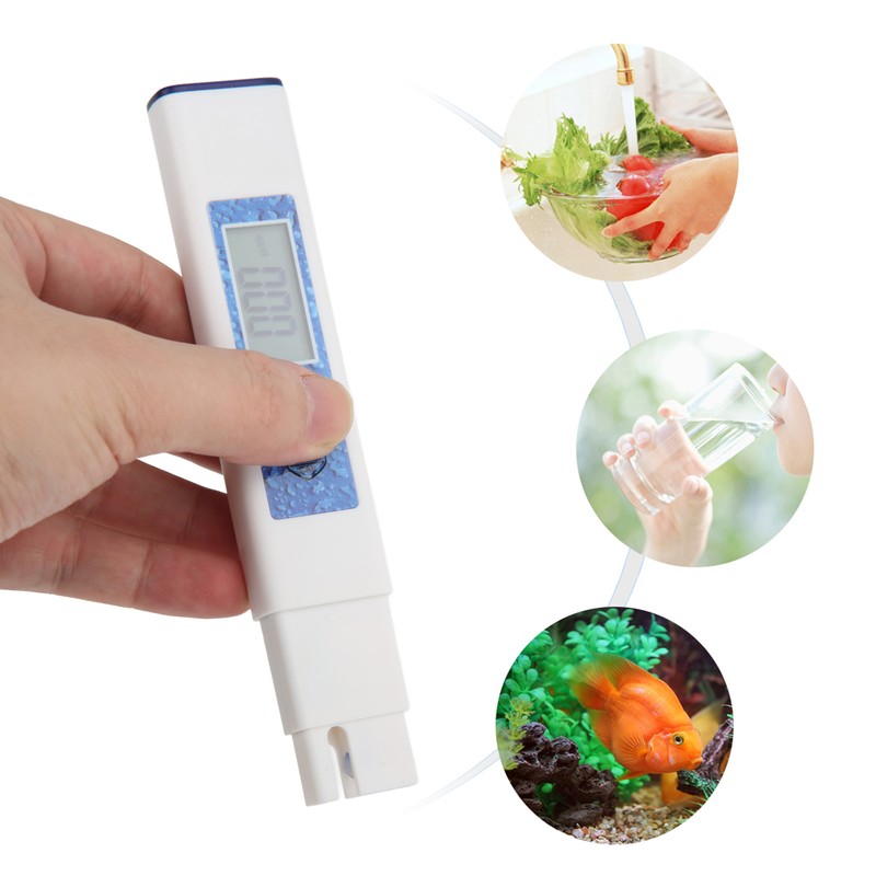 4 in 1 Water Tester PH Meter TDS Meter Clear