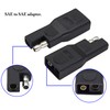 zdyCGTime SAE to SAE Polarity Reverse Adapter 2Pin SAE Connector
