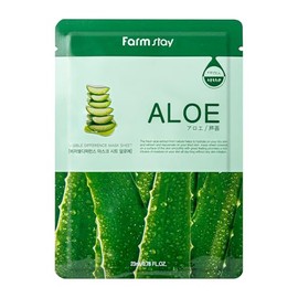 Farmstay Mascarilla de Hoja Visible Difference - Mascarilla Facial Hidratante con Aloe - Cuidado de la Piel Coreano para Hidratación Intensa - 1 pz   