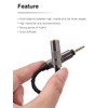 Headphone Adapter 2.5mm Male to 3.5mm Female Adapter for 3.5mm