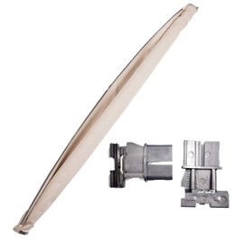 Curtain Sunroof Sunshade Shade Cover Sunroof Sunshade Roller Shutter with 2 Clips W/Clip Replacement for Q5 Beige Black Gray