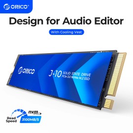 ORICO 2TB M.2 2280 NVMe SSD Heatsink 3D Internal Solid State Drive 3500MB/s SSD