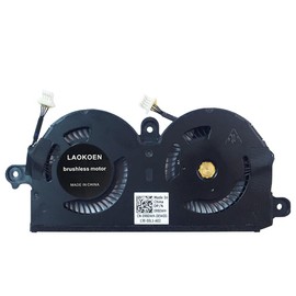 LAOKOEN New Replacement Cooling Fans for Dell XPS 13 9370 p82g for XPS 13 9380 Series Laptop P/N:0980WH 980WH CN-0980WH ND55C19-16M01 DC 5V 0.4A