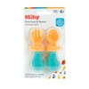 Nuby First Fork and Spoon Set - Utensils with Safety