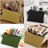 Faylapa 6 Pack Canvas Tool Pouch, Metal Zipper Bag, Oxford