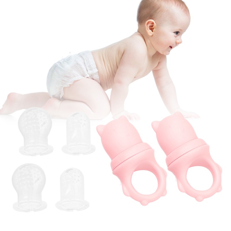 Baby Fruit Food Feeder Pacifiers Food Grade BPA Free Silicone