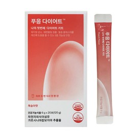 Dr. Blit 닥터블릿 푸응 다이어트 복숭아맛 6g x 20포 / 써클 Dr. Blit Phuong Diet Peach Flavor 6g x 20 Packs / Circle