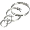 10 Pack - 55mm > 70mm Worm Drive 304 Stainless
