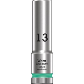 Wera 05004553001 | Deep Socket HMC 8790 1/2" 0.5 x 3.3 inches (13 x 83 mm)