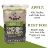 Mr. Bar-B-Q 1.6 lb Apple Smoking Wood Chips for BBQ