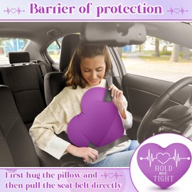 Menkxi Heart Surgery Pillow for After Heart Surgery Open Heart Surgery Pillow Cough Pillow Recovery Gift Pillow Surgery Heart Transplant Gift for Women Men