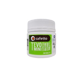 Cafetto Tevo Mini Cleaning Tablets for Espresso Machines 100 x 1.5g Biodegradable