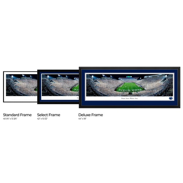 Penn State Football, End Zone (2021 White Out) - 42x15.5-inch