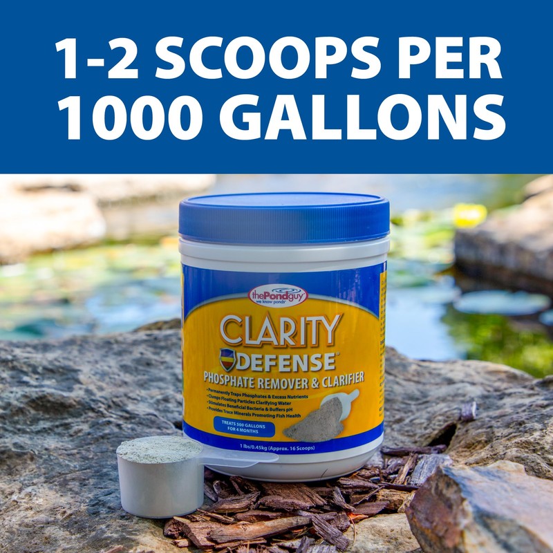 The Pond Guy Clarity Defense Water Garden Flocculant, Clear Cloudy