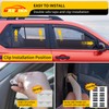 Maxzina Visor Rain Guards Compatible with 2025 Honda Passport (Not