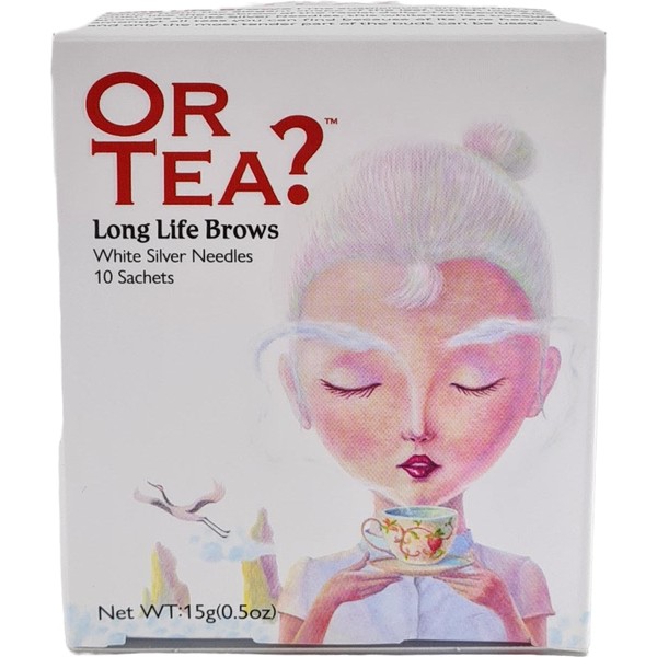 Or Tea? Long Life Brows, Tea bag box, 10 pcs