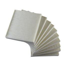 TOMIROAD H2213B High Performance Micro Particle Air Purification Hepa Filter, P-08QLHK, PM2.5 Compatible, Set of 10
