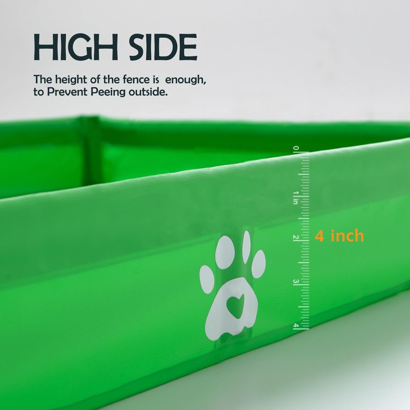 MEEXPAWS Dog Pee Pad Holder Tray Foldable, Puppy Pad Holder