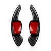 2pcs Car Carbon Fibre Steering Wheel Shift Paddle Extension Shift