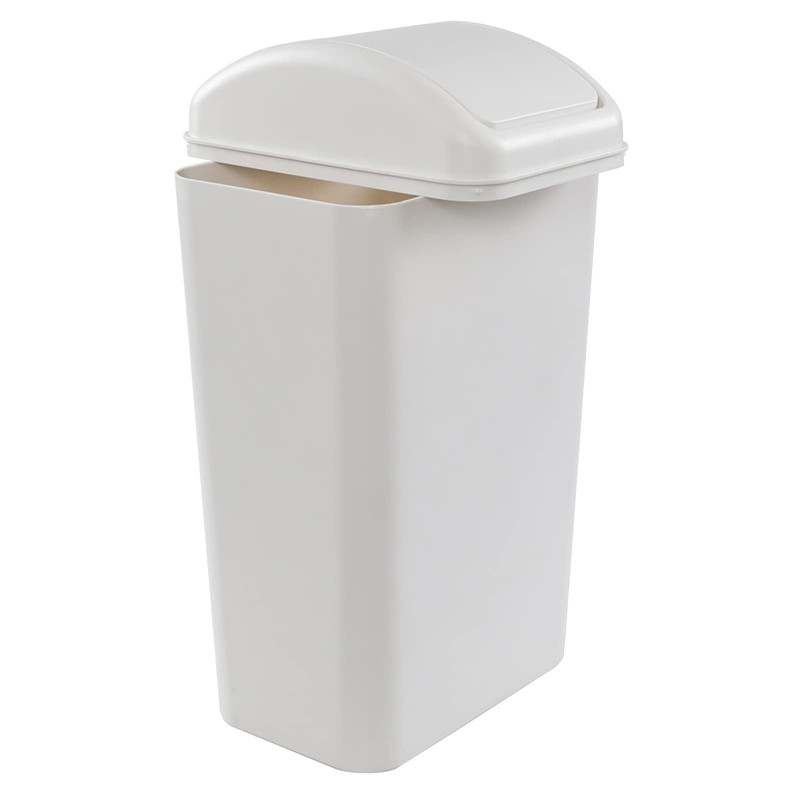 Leendines Cubeta de Basura de PláStico de 14 Litros, Bote