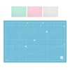 Translucent cutting mat PVC A3 desk random protection pad translucent 1P mat cutting collar