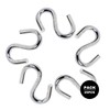 DOJA INDUSTRIAL S Hooks M4 Pack 25 Galvanised Steel Hooks