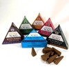 Jumbo Golden Nag - Back Flow Incense Cones (12, All