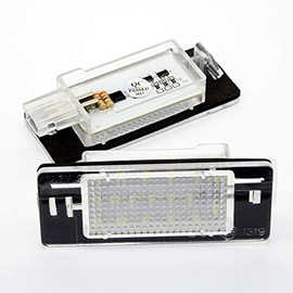2 x LED SMD license plate modules – E-mark – Plug & Play – 6000 K 1d