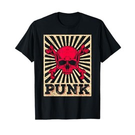 Punk Music Retro Punk Rock Concert Gift T-Shirt