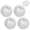 URAQT Magnetic Acupressure Ball, 4 Pieces Hedgehog Ball Massage +