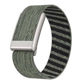 RFID Correa Trenzada De Nylon Para Whoop 5.0 Band Watch Band, Correa Deportiva Compatible con Whoop 5.0 - Unisex, Ideal para Correr, Gimnasio y Ciclismo (Verde)