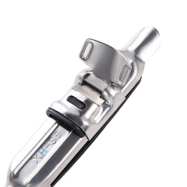 Leadigol 6 PCS Fishing Rod Reel Holder, Stainless Steel Adjustable Fishing Reel Seat Fishing Rod Clip Wheel Reel Holder Fishing Accessories