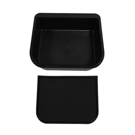 Center Console Cool Box Organizer, Black Armrest Storage Box Insert Tray Fits for Toyota Land Cruiser Prado 250, for Lexus GX 550 2024-2025, Car Interior Accessories (Only for Cool Box)