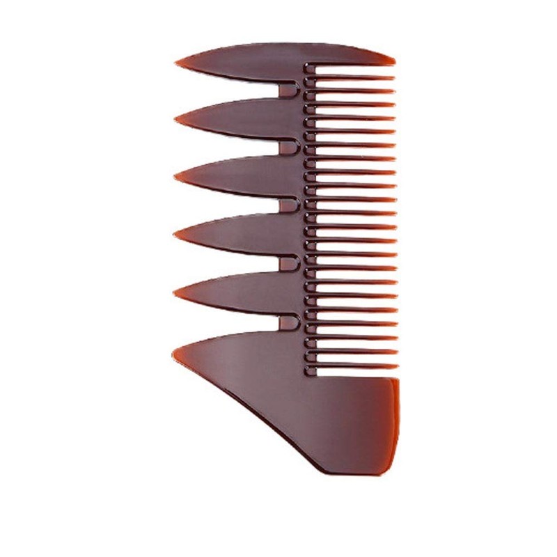 POFET 5 Pcs Professional Styling Comb Retro Wide Teeth Hairdressing