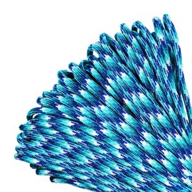 Paracord Planet 550 Paracord – 200+ Colors – Hanks from 10-100 Feet and Spools of 1000 Feet – Great Multi-Use Cord!