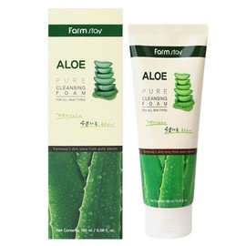 Aloe's mild calm and moist cleansing foam 180ml / 알로에의 순한 진정과 수분 가득한 클렌징폼 180ml