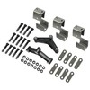 HECASA Trailer Leaf Spring Hanger Kit for Double Eye Springs